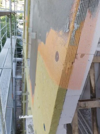 dış cephe taşyünü mantolama detayı
